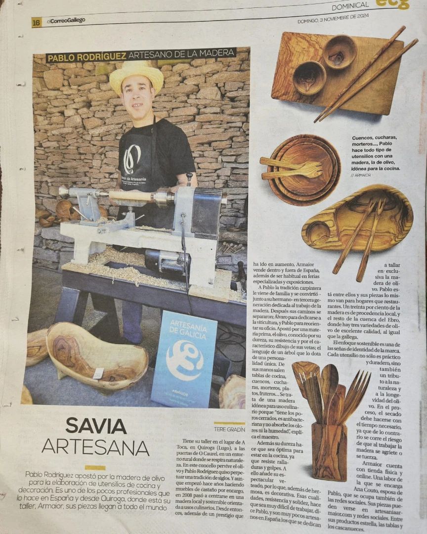 Compartimos esta estupenda reportaxe que nos fixo Tere  Gradin de @farodevigo ❤️